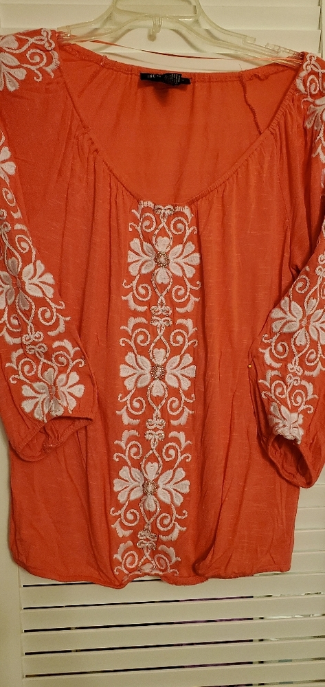Pull over top with elastic waist band